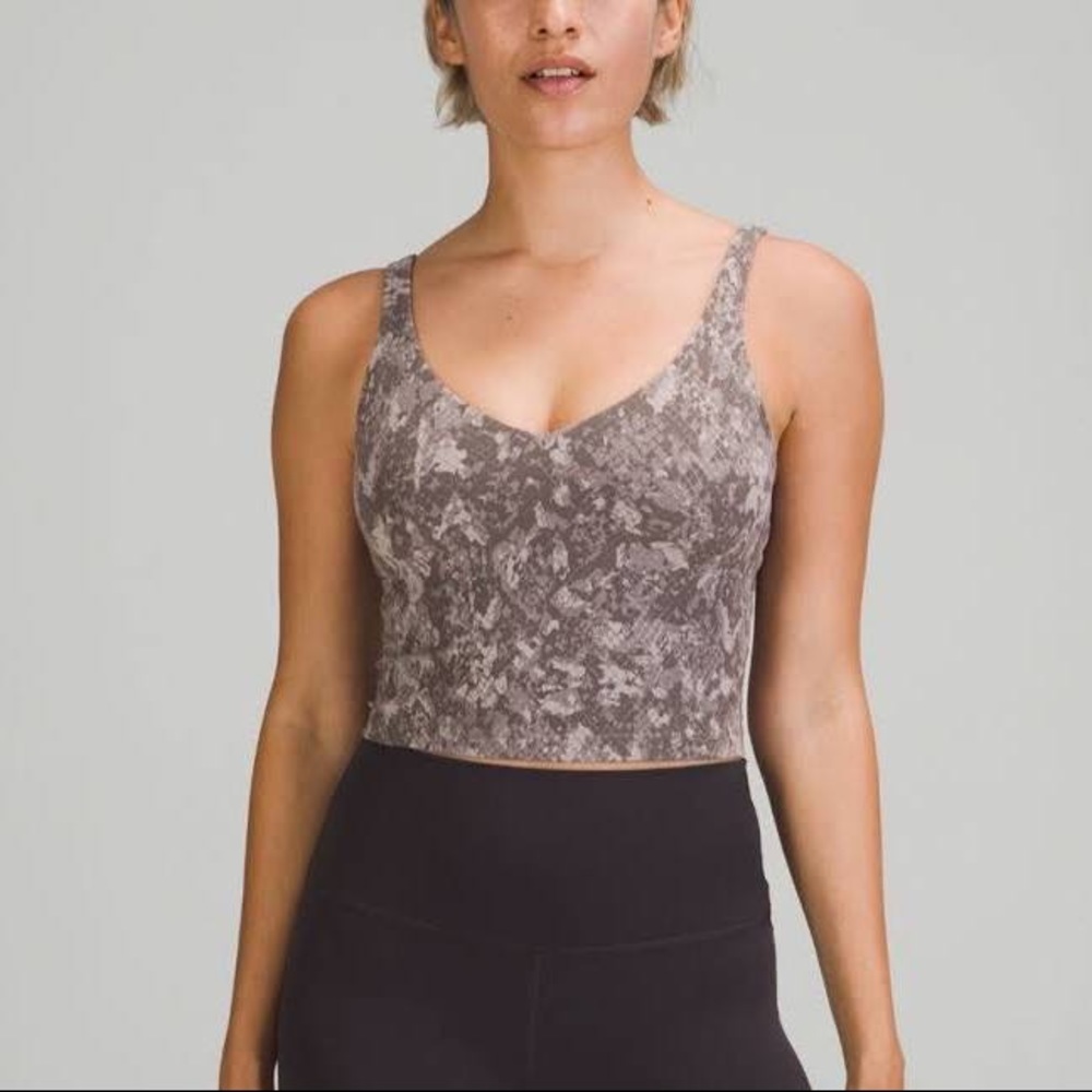 NWT Lululemon Align Tank Hideaway Camo Lunar Rock Multi size 8